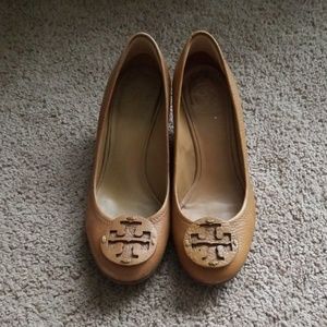 Louisa Leather Wedge Pump